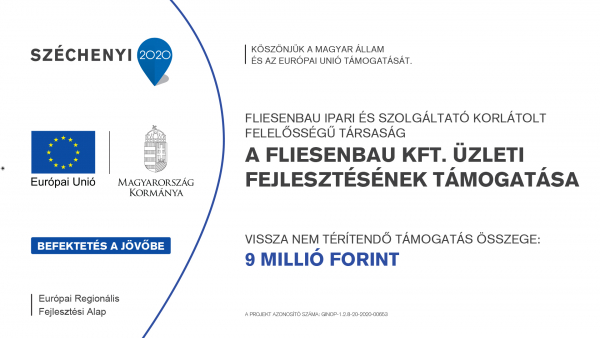 A Fliesenbau Kft. üzleti fejlesztésének támogatása